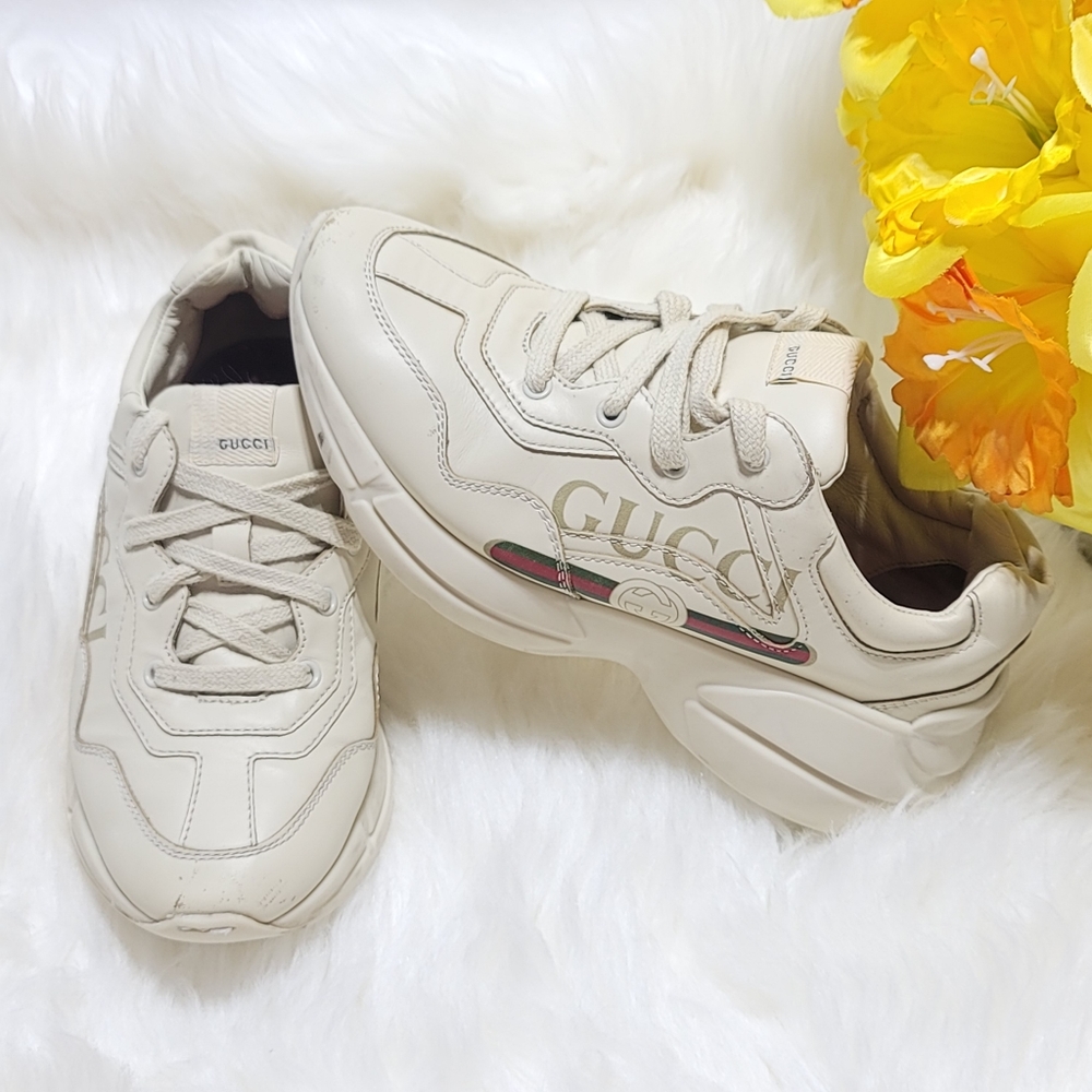 GUCCI KIDS SNEAKERS RHYTON SZ.32 - Picture 4 of 16